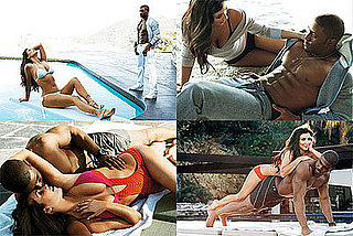 Kim Kardashian Bikini Photos and Reggie Bush Shirtless For GQ