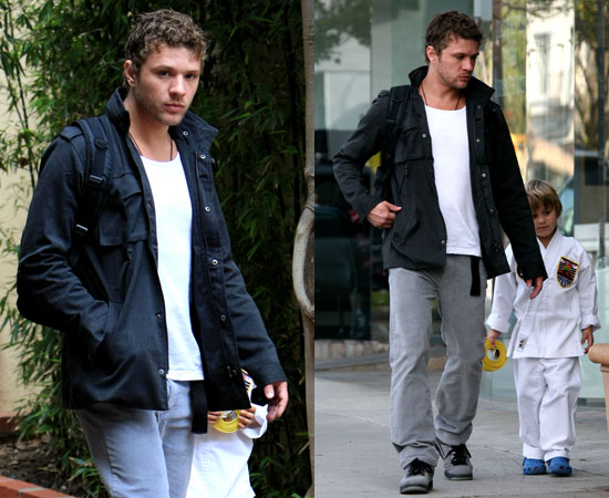 Ryan Picks Up Deacon From Karate