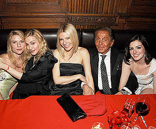 Photo of Madonna, Claire Danes, Gwyneth Paltrow and Anne Hathaway at Valentino Garavani's After-Party