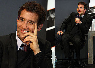 Photos of Clive Owen Talking at the Apple Store