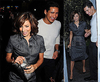 Photos of Eva Longoria and Mario Lopez Leaving Beso After Eva Longoria's Birthday