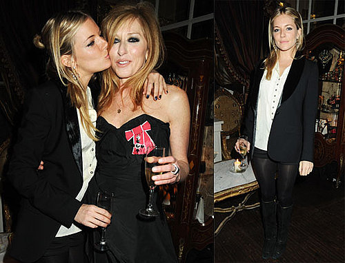 Photos of Sienna Miller Celebrating Kelly Hoppen's MBE