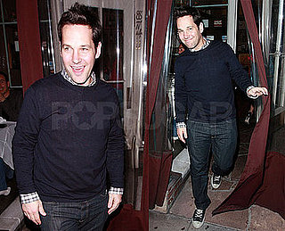 Photos of Paul Rudd Leaving Il Sole in LA