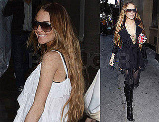 Photos of Lindsay Lohan and Car After Assistant Crashed