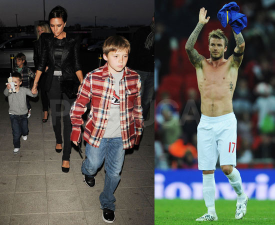 The Beckhams in London
