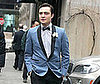 Photo of Ed Westwick Filming Gossip Girl