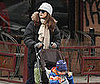 Photo of Rachel Weisz and Henry Aronofsky in NYC