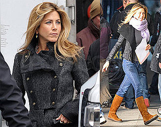 Photos of Jennifer Aniston on Set of The Baster in NYC 2009-03-30 11:00:40