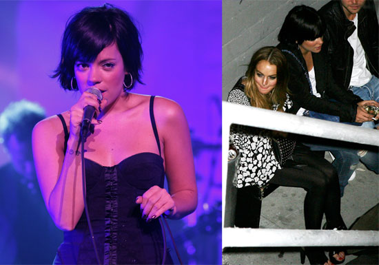 Lily Allen on Stage in LA