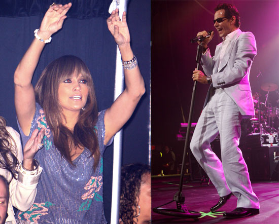 Jennifer Lopez and Marc Anthony