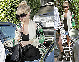 Photos of Nicole Richie at Hair Salon in NYC