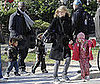 Photo of Heidi Klum and Seal With Leni, Henry, and Johan in Central Park on Easter