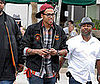 Photo of Chris Brown in LA