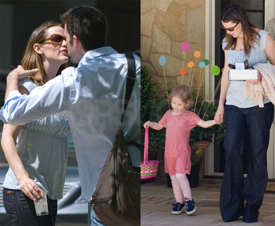 Ben, Jen, and Violet Celebrate Easter