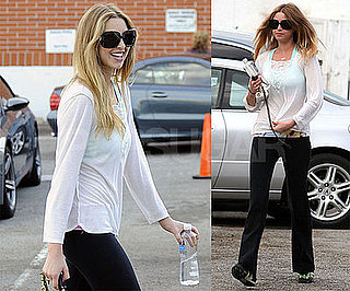 Photos of The City's Whitney Port Heading to the Gym in LA