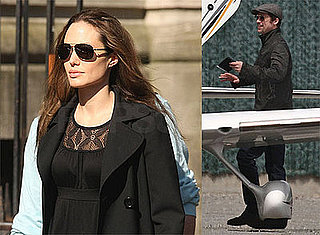 Photos of Brad Pitt and Angelina Jolie in NYC