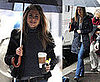 Aniston on Set