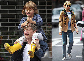 Photos of Michelle Williams, Spike Jonze and Matilda Ledger in NYC