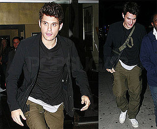 Photo of John Mayer Leaving a Jeff Beck Concert Without Rumored New Girlfriend Scheana Marie Jancan
