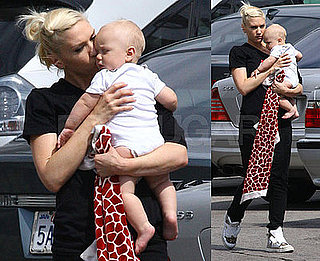 Photos of Gwen Stefani Going to the Recording Studio With Zuma Rossdale