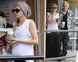 Photos of Nicole Richie and Joel Madden at Starbucks in LA