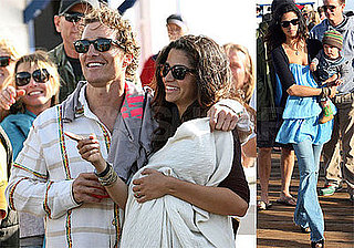 Photos of Matthew McConaughey, Camila Alves, Levi McConaughey at MaliBlue Music Festival