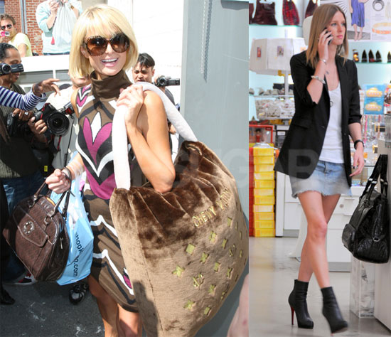 Paris and Nicky Shop Till They Drop