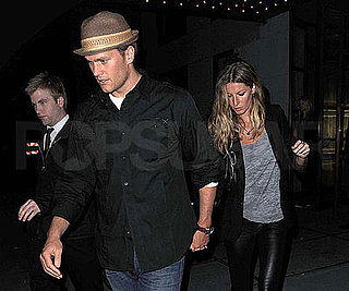 Photo of Gisele Bundchen and Tom Brady in NYC