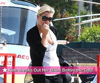Photos of Kate Moss Topless in a Bikini with Christina Green in Monaco