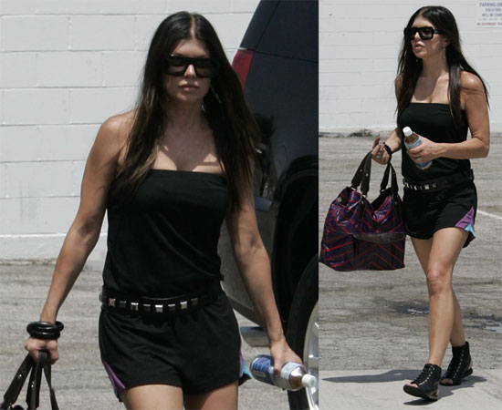 Fergie Heads into the Recording Studio