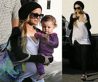 Photos of Pregnant Nicole Richie and Harlow in LA, Joel in Poker Tournament in Monte Carlo