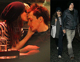 Photos of Keira Knightley Kissing Her Boyfriend Rupert Friend in London at Barrafina