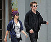 Photo of Robert Pattinson and a Mystery Girl Taking a Walk in LA