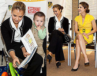 Photos of Keri Russell and Jessica Alba Promoting Children's Healthcare in Washington DC
