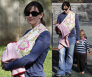 Photos of Ben Affleck on the Set of The Company Men, Jennifer Garner at the Park With Violet Affleck and Seraphina Affleck