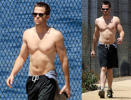 Star Trek's Chris Pine Shirtless in LA — Sexy or Not?