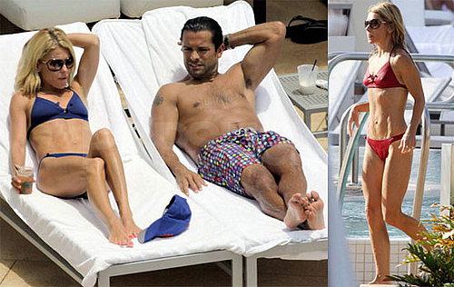 Bikini Photos of Kelly Ripa and Shirtless Photos of Mark Consuelos in Miami