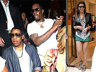 Photos of Beyonce in Paris, Diddy, Jay-Z in Vegas