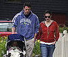 Photo of Ben Affleck and Jennifer Garner out with Violet in Boston