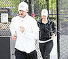 Justin and Jess Running in NYC