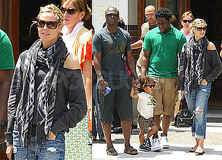 Heidi, Seal Take Fashion Cues From Their Cool Kid Johan