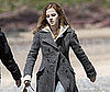 Photo Slide of Emma Watson Filming Harry Potter in Wales