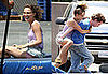 Natalie Portman Filming