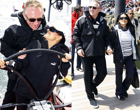 Salma and Fracois Set Sail 