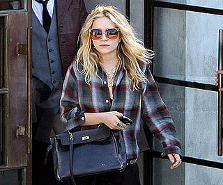 Photo Slide of Mary-Kate Olsen Leaving Maxfield
