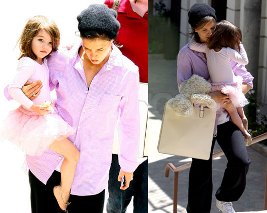 Katie and Suri Leave Dance Class