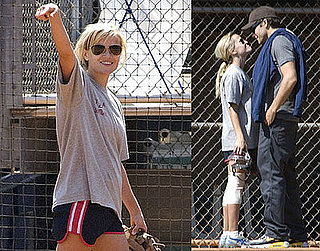 Photos of Reese Witherspoon Playing Softball and Kissing Jake Gyllenhaal