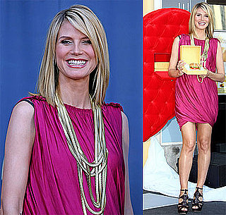 Photos of Pregnant Heidi Klum at a McDonalds Event in Munich