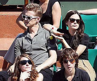 Photo Slide of Rachel Bilson and Hayden Christensen at the French Open