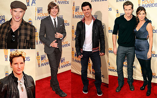Photos of Kellan Lutz, Taylor Lautner, Ryan Reynolds, Zac Efron, and More at 2009 MTV Movie Awards